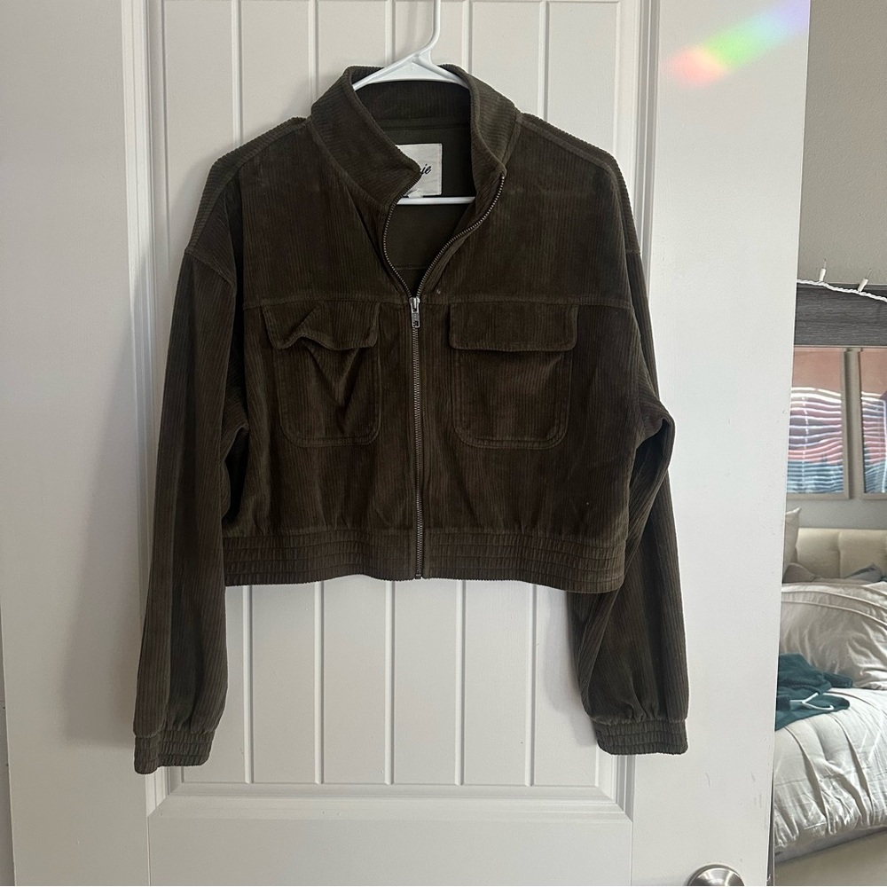 Olive Green Corduroy Jacket